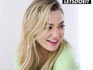 Blond Lesbo Roommates Romantic 3some with Step Mommy - A GAL KNOWS