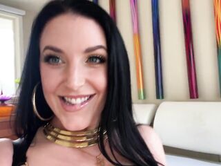 ANGELA WHITE - Real Life POV Anal Sextape