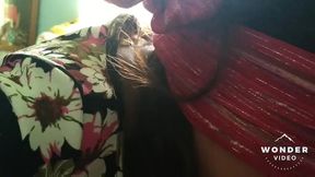 playing with my step brother to fuck and he loves my blowjob. hd