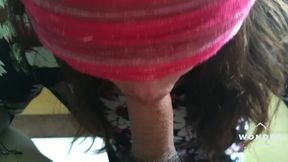 playing with my step brother to fuck and he loves my blowjob. hd
