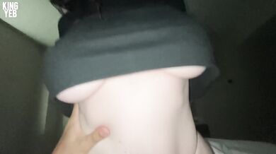 Big tit Tinder teen gushes from creampie quickie