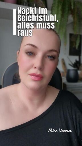 Nackt im Beichtstuhl, alles muss raus