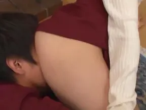 Horny wife opens legs for two massive dicks