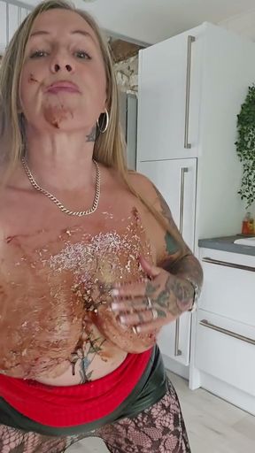 Strawberry Sauce? Lick It off Please