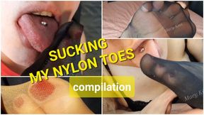 sucking my nylon toes compilation 720p