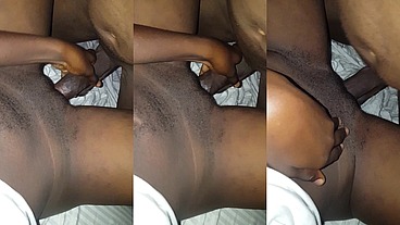 Teen loves my big dick.