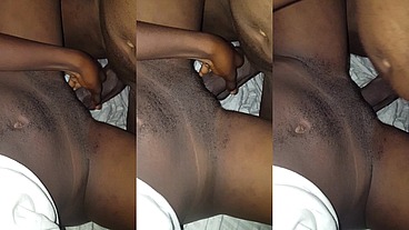 Teen loves my big dick.