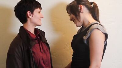 Hot lesbian romance with lovely Laurel Norton & Sinn Sage