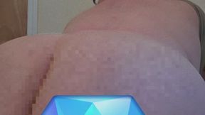 Ssbbw princess teases her betas with her gorgeous pixelized ass....will you catch the glimpse without the diamond loser?