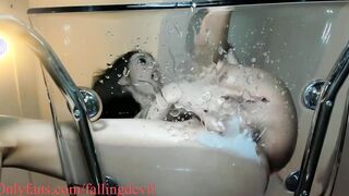 Long squirt on Glass chair . Long natural titties Watch