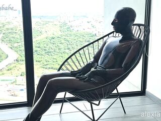 Sexy Session on the String Chair T1, Gloomy Gives Me Enjoyment - Alex Latex