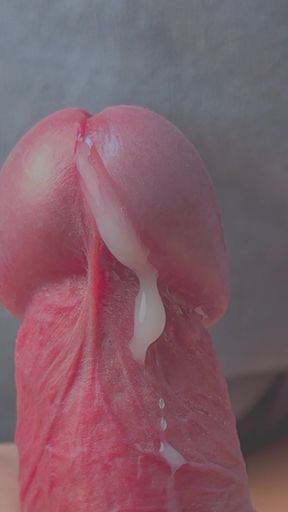 Ejaculation of a Handsome Teenager (close-up &amp; Slow-mo)