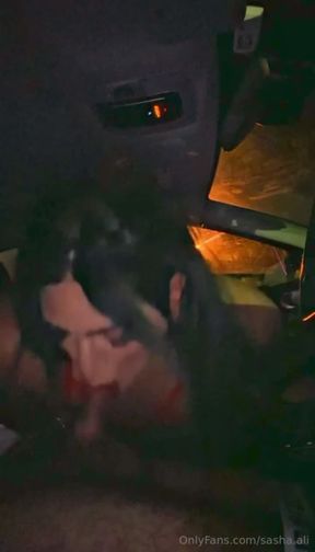 Arab CD whore blows uber driver