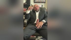 Jason Collins Cigar Smoking With A Raging Hard-on