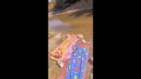 Cant Believe Friends Wife Got Naked & Let Me Cum On Her Ass At Public Camp When He Was No Nut Nov