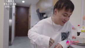 Asian Pretty Pussy Gets Fucked While She Plays - Asian Amateur Teen Threesome With Gamer Girl