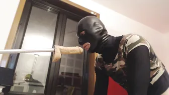 Solo Male Deepthroat and Handjob Show