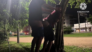 URSÃO ENCHEU ME CU DE PORRA NA PRAÇA.- PARTE II