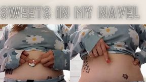 Candy in my belly button