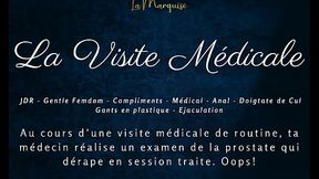La Visite M&eacute_dicale - French audio medical prostate milking