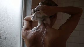 My luscious GF has got the whole package and I love watching her take a shower