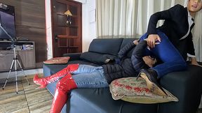 Amiguinha fez sexo anal pela primeira vez com o Tio