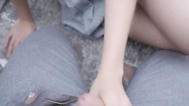 We are Students Fucking Outdoors! Nice Blowjob! PUBLIC Sex in High Definition! (HD) VOL #1