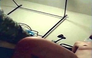 Amateur clip with a skinny shemale