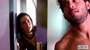 MEN Paul Canon Gets A Hard Pounding From His Straight College Roommate Diego Sans' Meaty Stick