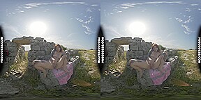 Hot Tattoo Babe Cherri Masturbating With Dildo In Ancient Ruins Rfo Risky Public Masturbation