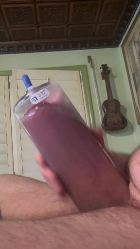 Feeling frisky during a week night pumping cock giant