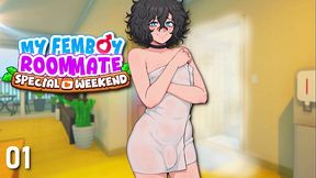 MY FEMBOY ROOMMATE &ndash_ SPECIAL WEEKEND #01
