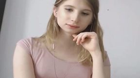 Cute Teen Shemale Spreading Tight Pink Asshole