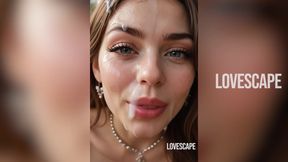 Watch me Get Drowned in 30 Thick Loads - Eyes Glued Shut &amp; Mouth Overflowing