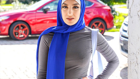 Big round ass Arab university teen Violet Gems didnt like Mardi Gras at all