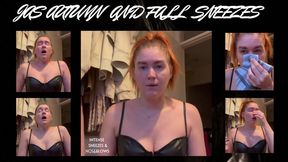 JAS WELCOME TO AUTUMN ALLERGY SNEEZES! EXCLUSIVE GORGEOUS LADIES OF SNEEZE CLIP! (NOT AVAILABLE ANYWHERE ELSE) ALL BRAND NEW FOOTAGE! WMV FOOTAGE