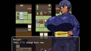 Tanned Girl Natsuki [ HENTAI Game ] Ep.10 naughty girl like to piss in public all the time !