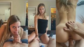 trippie bri black dress sextape porn video
