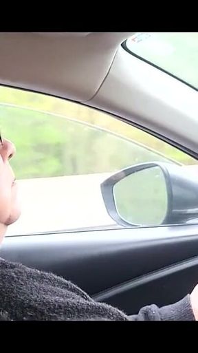 Cigar on the Atlantic City Expressway