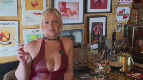 Smoking at the Bar | Leather & Fishnets Cigarette Fetish Storytime | My Story