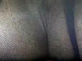 Puffy Pussy With Clit In Pantyhose 02