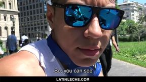 LatinLeche - Lean Uncut Stud Gives Head To Hot Spanish Dude