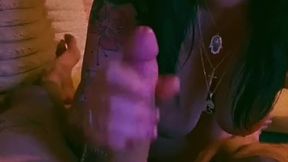Submissive Slut MILF Sucks Big Dick & Rides Vigorous