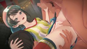 Hololive Oozora Subarugangbang 3d Hentai Animation.(fingering,handjob,blowjob,sex)