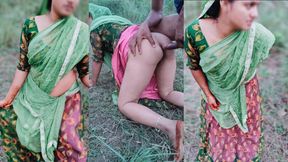 mota lund bahut pasand hai devar ji, chodo mujhe or joe se, desi indian bhabhi fucked by devar outdoor jaungal se hindi HD