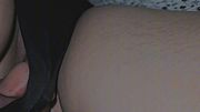 Forbidden Touch In The Subway! Stranger Risks and CUMS Inside Her Lace Panties