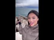 I suck a stranger in the beach 🥵