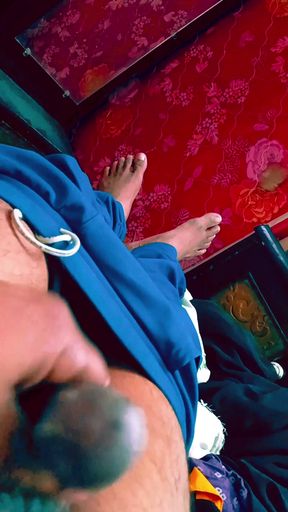 Small size dick masterbating