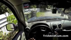 Amateur Ashden sucks and fucks dick in POV