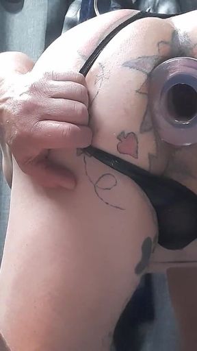 Huge Tunnel Plug Destroyed My Ass